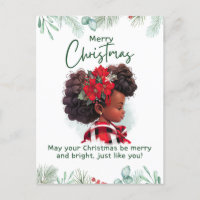 Feliz Natal Black Girl Magic Melanin Xmas Divertid