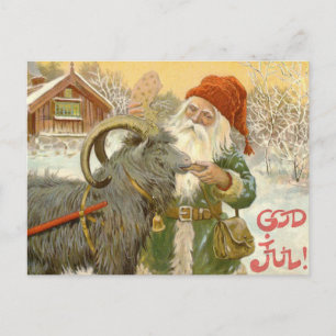 Cartão Postal Feliz Natal de Deus, por Jenny Nystrom!