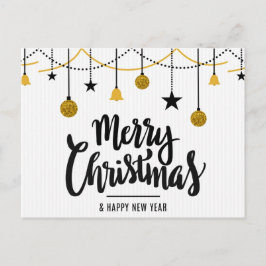 Cartão Postal Feliz Natal e Feliz ano novo