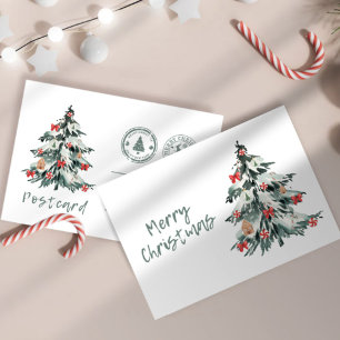 Cartão Postal feliz natal em você