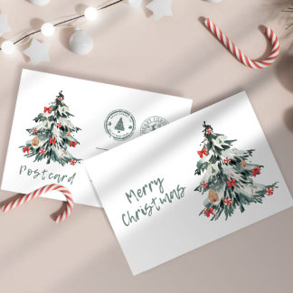 Cartão Postal feliz natal em você