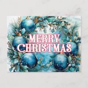 Cartão Postal Feliz Natal   Feriados felizes