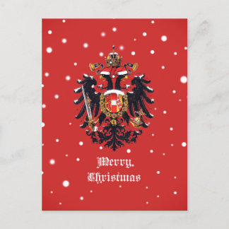 Cartão Postal Feliz Natal Habsburg