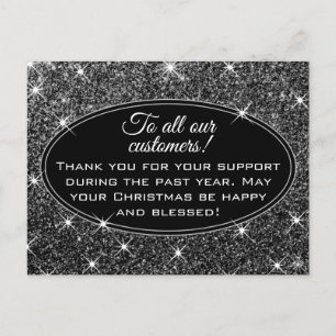 Cartão Postal Feliz Natal para todos os nossos clientes!