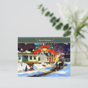 Cartão Postal Feliz Natal, Uma Vila Quebec
