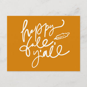 Cartão Postal Feliz Outono para todos