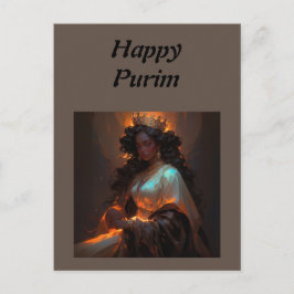 Cartão Postal Feliz Purim