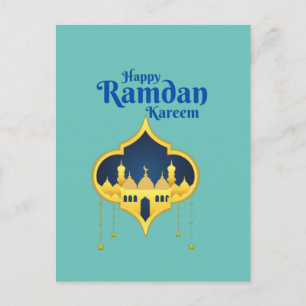 Cartão Postal Feliz Ramadan Kareem 2022