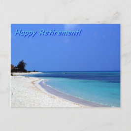 Cartão Postal Feliz Reforma - Oceano Azul