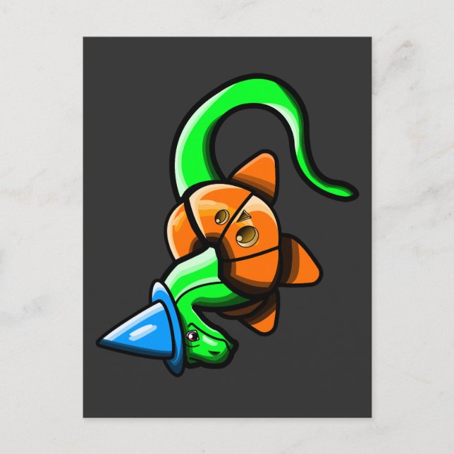 Cartão Postal Feliz Samhain! (Frente)