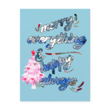 Feliz tudo e feliz sempre - Árvore rosa