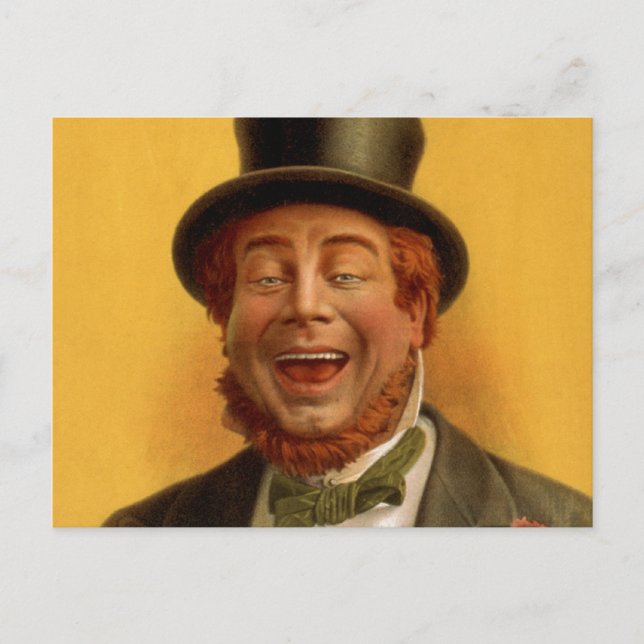 Cartão Postal Feliz Viagem de Hooligan ao redor do mundo (Frente)