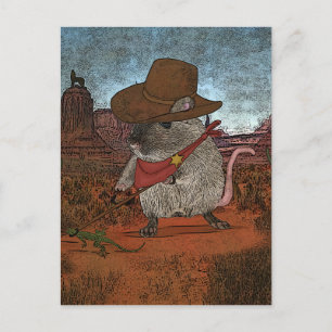 Cartão Postal Felny Cowboy Birthday