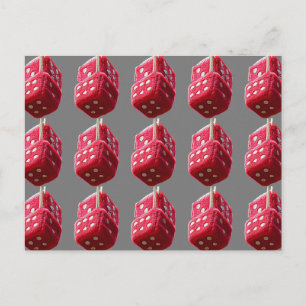 Cartão Postal Felpudo Vermelho