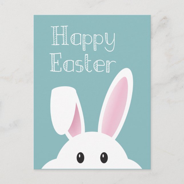 Cartão Postal Felz pascoa (Frente)