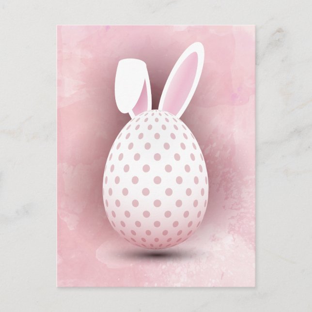 Cartão Postal Felz pascoa (Frente)