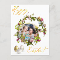 Felz pascoa. Sua foto. Personalize.