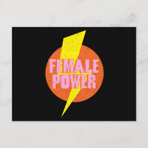 Cartão Postal Feminismo no Poder Feminista Feminismo Direitos da