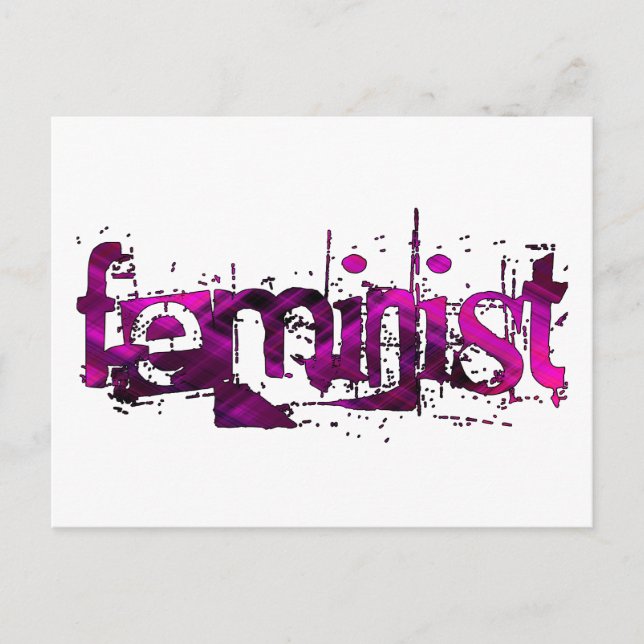 Cartão Postal Feminista (Frente)