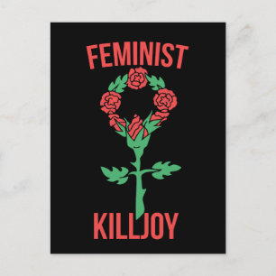 Cartão Postal Feminista Killjoy