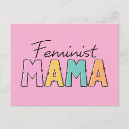Cartão Postal Feminista Mama