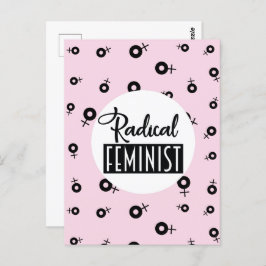 Cartão Postal Feminista Radical