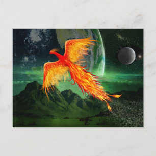 Cartão Postal Fênix de Voo Alto