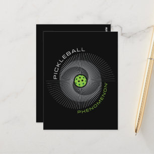 Cartão Postal Fenômeno do Pickleball Galáxia