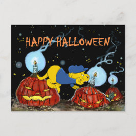 Cartão Postal Ferald e o Rotten Pumpkins