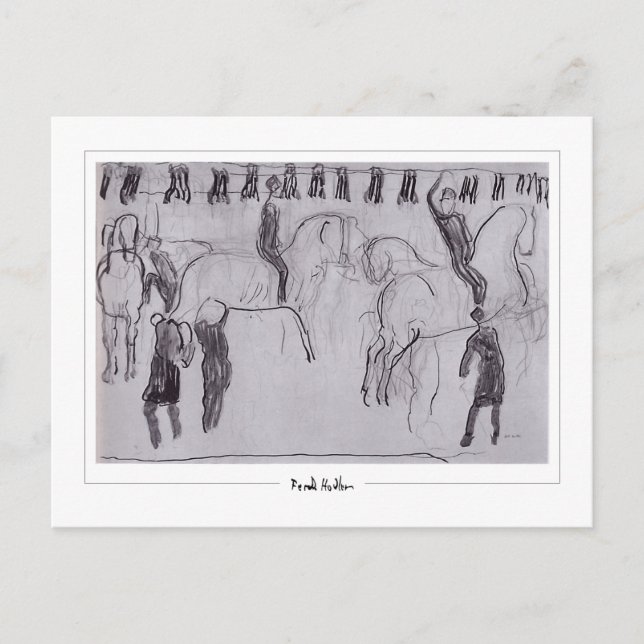 Cartão Postal Ferdinand Hodler #257 - Cartão-postal de arte (Frente)