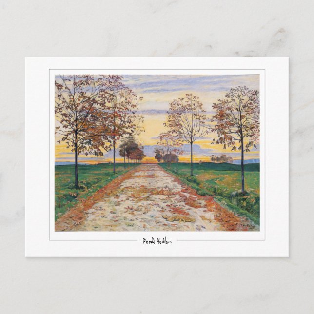 Cartão Postal Ferdinand Hodler #85 - Cartão-postal de arte (Frente)