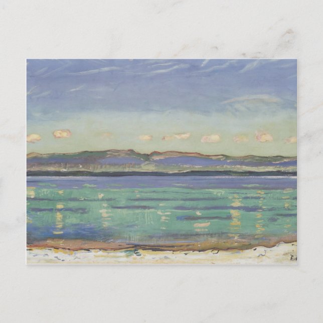 Cartão Postal Ferdinand Hodler - Paisagem com ritmo (Frente)