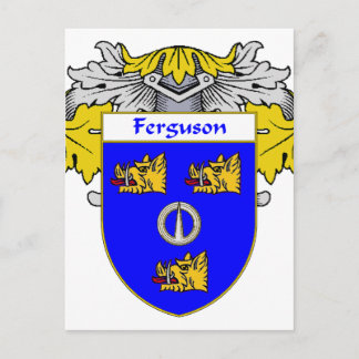 Cartão Postal Ferguson Casaco de Braços/Agregado Familiar (Mantl