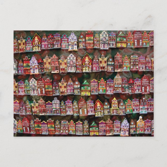 Cartão Postal Feriado Amsterdã (Frente)