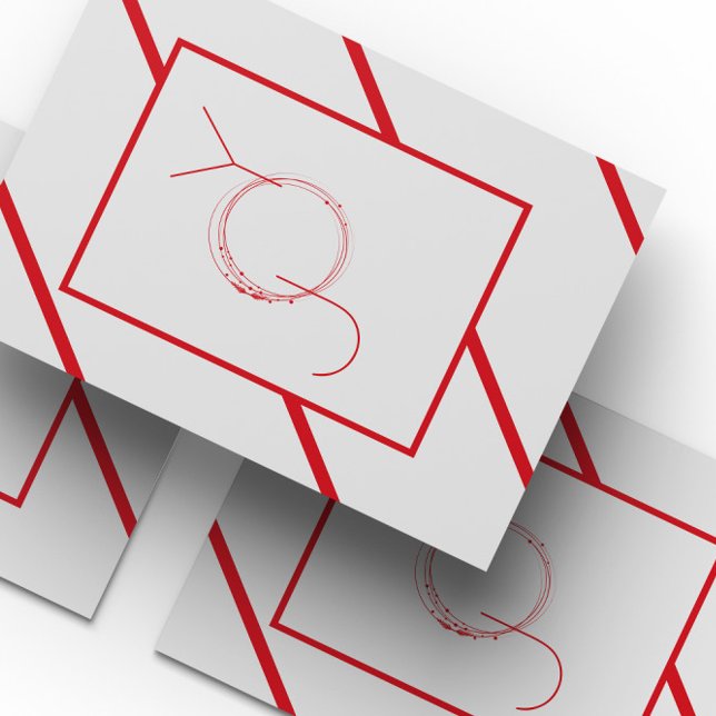 Cartão Postal Feriado de Ano Novo da Noite Vermelha de inverno (Criador carregado)