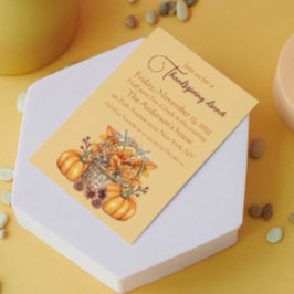 Cartão Postal Feriado de Janto de Ação de Graças da Colheita de 