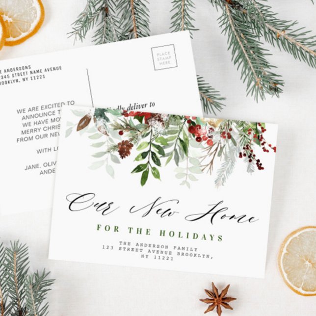 Cartão Postal feriado de natal Movendo novo anúncio do Início (Criador carregado)