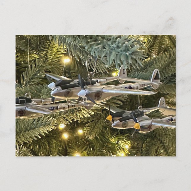 Cartão Postal Feriado de Relâmpago P-38 (Frente)