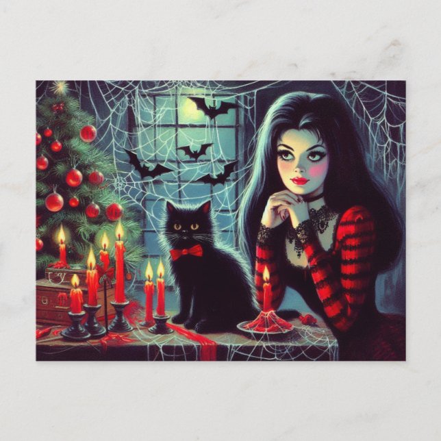 Cartão Postal Feriados Melancholy (Frente)