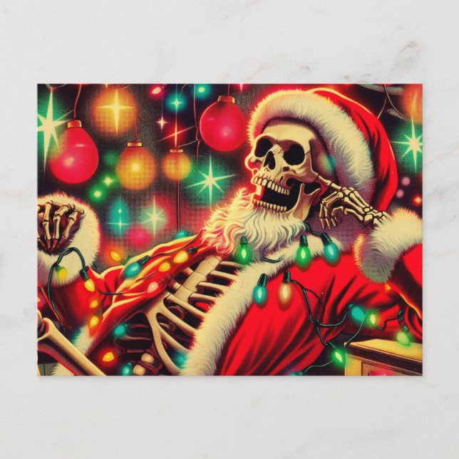 Cartão Postal Férias dos papais noeis (Frente)