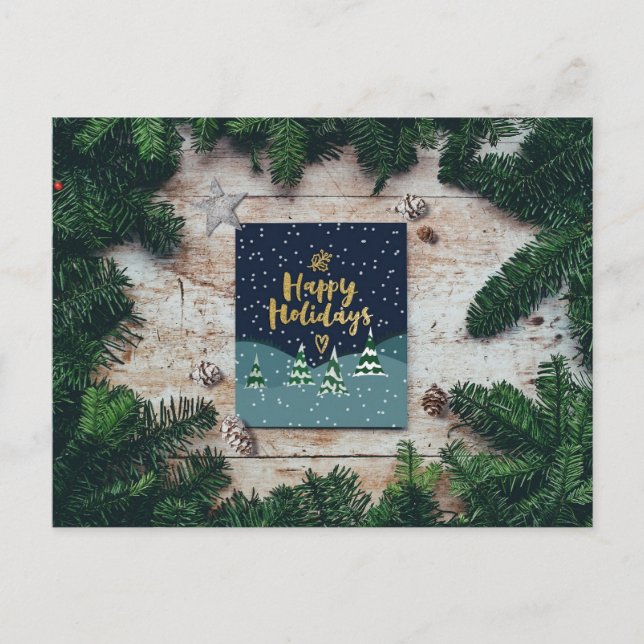 Cartão Postal Férias Felizes (Frente)