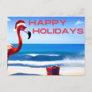 Cartão Postal Férias Felizes