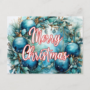 Cartão Postal Férias Felizes   Feliz Natal