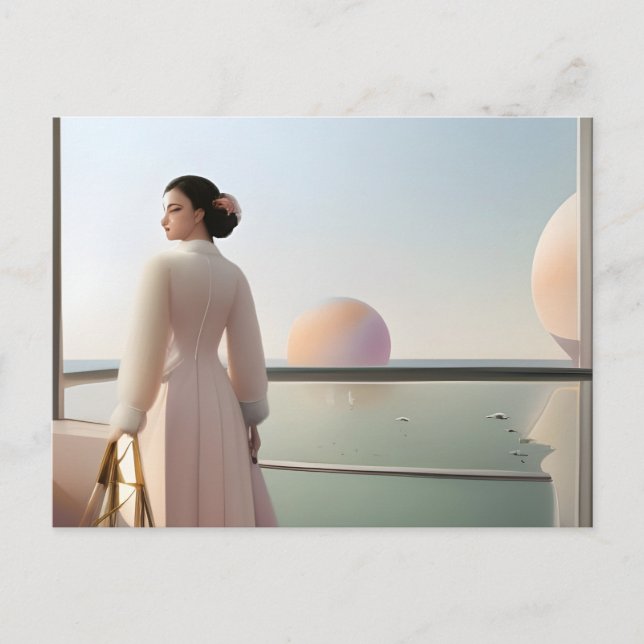 Cartão Postal Férias numa Terra Estranha (Frente)