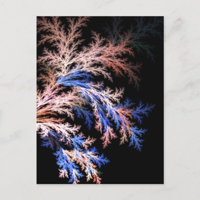 Cartão Postal Fern fractal (Frente)