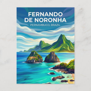 Cartão Postal Fernando de Noronha Brasil