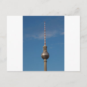 Cartão Postal Fernsehturm Televitorre Alexanderplatz Berlin