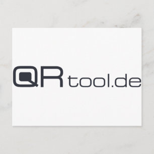Cartão Postal Ferramenta QR