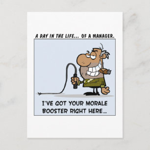 Cartão Postal Ferramentas de Gerenciamento para Aumentar o Moral