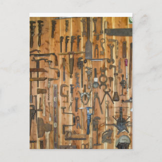 Cartão Postal Ferramentas do comércio